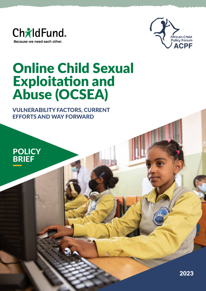 Online Sexual Exploitation and Abuse of Children – Vulnerability Factors, Current Efforts and Way Forward